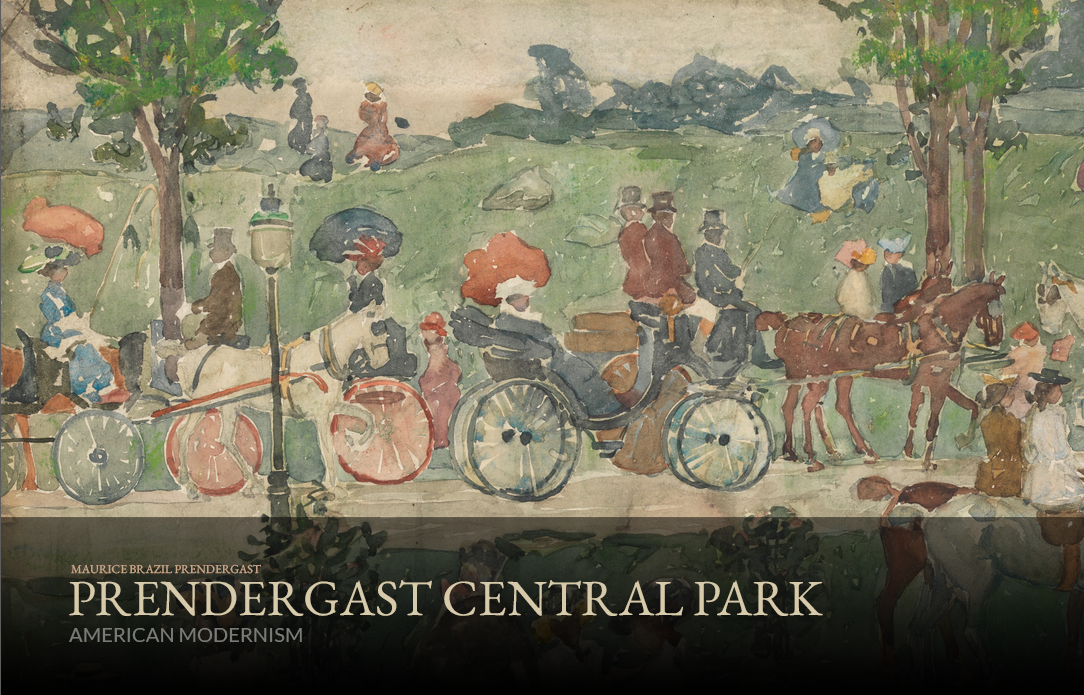 The Park Painted as a Mosaic
