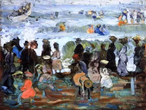 After the Storm by Maurice Brazil Prendergast - Hand-Painted Oil Painting Reproduction