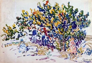 Children in the Tree by Maurice Brazil Prendergast Oil Painting Reproduction